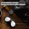 imageGothic Steampunk Side Shield Goggles Retro Round Sunglasses For Men Women  Exquisite Packaging620405silverBlack
