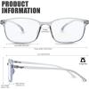 imageKids Blue Light Blocking Glasses Silicone Flexible TR90 Frame Computer Gaming TV Phone Glasses for Boys Girls Age 314 312 yrOld B0303 Pink BlueB0204 Crystal Grey