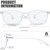 imageKids Blue Light Blocking Glasses Silicone Flexible TR90 Frame Computer Gaming TV Phone Glasses for Boys Girls Age 314 312 yrOld B0303 Pink BlueB0205 Clear