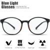 imageKids Blue Light Blocking Glasses Silicone Flexible TR90 Frame Computer Gaming TV Phone Glasses for Boys Girls Age 314 312 yrOld B0303 Pink BlueB0301 Black