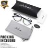 imageKids Blue Light Blocking Glasses Silicone Flexible TR90 Frame Computer Gaming TV Phone Glasses for Boys Girls Age 314 312 yrOld B0303 Pink BlueB0301 Black