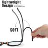 imageKids Blue Light Blocking Glasses Silicone Flexible TR90 Frame Computer Gaming TV Phone Glasses for Boys Girls Age 314 312 yrOld B0303 Pink BlueB0301 Black
