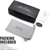 imageLightweight Beach Rectangular Metal Sunglasses UV400 Protection  Gift Box Packaged04silver