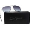 imageLightweight Beach Rectangular Metal Sunglasses UV400 Protection  Gift Box Packaged04silver