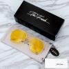 imageMen Women Driving Polarized HD Sight Night Vision Driving AntiGlare Glasses Yellow Lens Frame Ultra Light125bgold