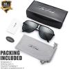 imageMens New Safaris Aviator Sunglasses  Gift Box Package1 Shiny Black