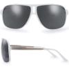 imageMens New Safaris Aviator Sunglasses  Gift Box Package3 Shiny White