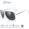 imageMens New Safaris Aviator Sunglasses  Gift Box Package3 Shiny White