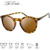 imagePolarized Sunglasses for Women Vintage Retro Round Lens  Pillow Box Package2tortoise