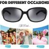 imagePolarized Trendy Classic Women Hot Fashion Rhinestones Sunglasses  Exquisite Packaging01black