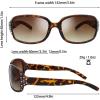 imagePolarized Trendy Classic Women Hot Fashion Rhinestones Sunglasses  Exquisite Packaging02leopard Print