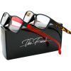 imageThe Fresh 2 Pack Computer Reading Glasses Against Eye Strain Fatigue Dry Eyes Anti Blue Light Glare