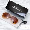 imageThe Fresh Classic Aviator Frame Light Color Lens XL Oversized Sunglasses Gift Box7glod