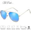 imageThe Fresh Classic Metal Frame Mirror Lens Aviator Sunglasses with Gift Box20bgold
