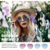 imageThe Fresh Classic Metal Frame Mirror Lens Aviator Sunglasses with Gift Box27silver