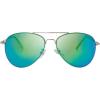 imageThe Fresh Classic Metal Frame Mirror Lens Aviator Sunglasses with Gift Box32gold Spring Temple