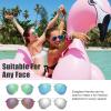 imageThe Fresh Classic Metal Frame Mirror Lens Aviator Sunglasses with Gift Box36 Sliver Spring Temple