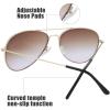 imageThe Fresh Classic Metal Frame Oceanic Color Lens Aviator Sunglasses Gift Box5gold