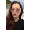 imageThe Fresh Classic Metal Frame Oceanic Color Lens Aviator Sunglasses Gift Box6gold