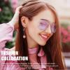 imageThe Fresh Classic Metal Frame Oceanic Color Lens Aviator Sunglasses Gift Box6gold