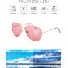 imageThe Fresh Classic Metal Frame Polarized Lens Aviator Sunglasses with Gift Box12gold