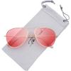 imageThe Fresh Classic Metal Frame Polarized Lens Aviator Sunglasses with Gift Box12gold