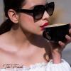 imageThe Fresh Classic Square Oversized Frame Sunglasses Retro Fashion Designer Collection4tortoise
