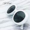 imageThe Fresh Clout Goggles Oval Mod Retro Vintage Kurt Cobain Inspired Sunglasses Round Lens Gift Box5shiny White