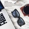 imageThe Fresh Flat Lens Retro Oversized Square Sunglasses for Women1shiny Black