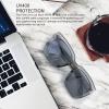 imageThe Fresh Flat Lens Retro Oversized Square Sunglasses for Women4crystal Grey