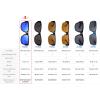 imageThe Fresh High Definition Polarized Wrap Around Shield Sunglasses for Glasses  Leather Eyeglasses CaseF201shiny Black Brown