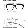 imageThe Fresh High Definition Polarized Wrap Around Shield Sunglasses for Glasses  Leather Eyeglasses CaseF205matte Tortoise