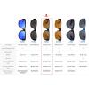 imageThe Fresh High Definition Polarized Wrap Around Shield Sunglasses for Glasses  Leather Eyeglasses CaseF403matte Black