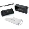 imageThe Fresh High Definition Polarized Wrap Around Shield Sunglasses for Glasses  Leather Eyeglasses CaseF404shiny Demi
