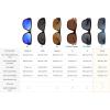 imageThe Fresh High Definition Polarized Wrap Around Shield Sunglasses for Glasses  Leather Eyeglasses CaseF706matte Black