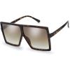 imageThe Fresh Large Oversized Fashion Square Flat Top Sunglasses  Exquisite Packaging3demi