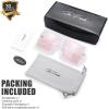 imageThe Fresh Large Oversized Fashion Square Flat Top Sunglasses  Exquisite Packaging5shiny Crystal