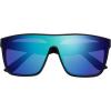 imageThe Fresh Large Oversized Fashion Square Flat Top Sunglasses  Exquisite Packaging6225rv04 Shiny Black