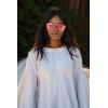 imageThe Fresh Large Oversized Fashion Square Flat Top Sunglasses  Exquisite Packaging6260jr04 Clear