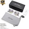 imageThe Fresh Minimalist Cat Eye Sunglasses Super Thin Metal Eyewear  Exquisite Packaging4209oc04gold  PurpleYellow