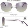 imageThe Fresh Minimalist Cat Eye Sunglasses Super Thin Metal Eyewear  Exquisite Packaging4209oc04gold  PurpleYellow
