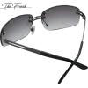 imageThe Fresh Minimalist Rimless Sunglasses for Men Women  Exquisite Packaging  FR1M401205gun Grey  Grey Gradient