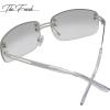 imageThe Fresh Minimalist Rimless Sunglasses for Men Women  Exquisite Packaging  FR1M4012Mcsilver  Clear Grey Gradient