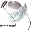 imageThe Fresh Minimalist Small Rectangular Sunglasses Clear Eyewear  Exquisite Packaging105gun Grey  Gradient Light Grey