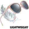 imageThe Fresh Polarized Cat Eye Designer Tip Pointed Sunglasses FR17266PPink Orange  Grey Gradient