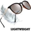 imageThe Fresh Polarized Classic Round Style Tip Pointed Sunglasses Vintage Trendy FR16124PDemi  Brown Gradient
