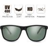imageThe Fresh Polarized Sunglasses for Men Women UV Protection Classic Sun Glasses6214pol01 Black