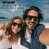 imageThe Fresh Polarized Sunglasses for Men Women UV Protection Classic Sun Glasses6214pol03 Black