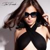 imageThe Fresh Polarized Vintage Classic Square Trendy Sunglasses  Exquisite PackagingBlackGrey  Grey Gradient