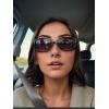 imageThe Fresh Polarized Vintage Classic Square Trendy Sunglasses  Exquisite PackagingBlackRed  Grey Gradient